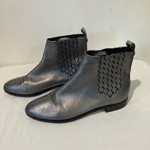 TED BAKER Metallic Ankle Boots